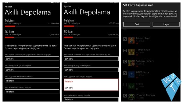 Lumia 1520 hafiza