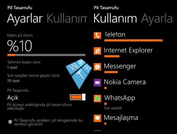 Nokia Lumia 630 Pil Performans-2