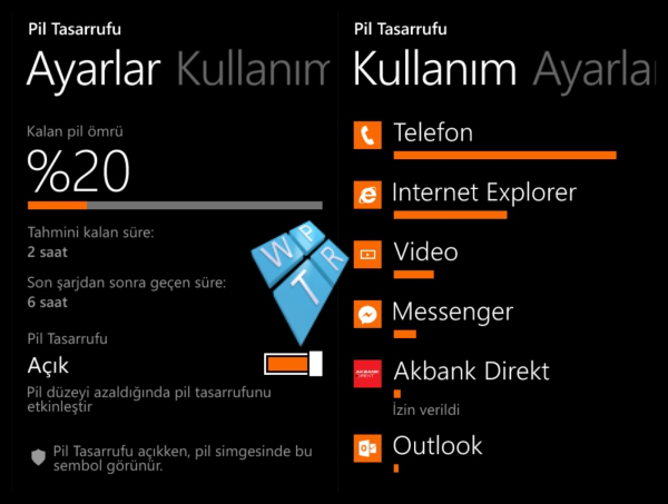 Nokia Lumia 630 Pil Performans-3