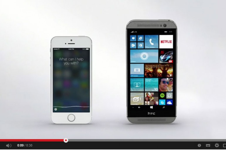 HTC One M8 for Windows ve Cortana’nın hedefinde Siri var