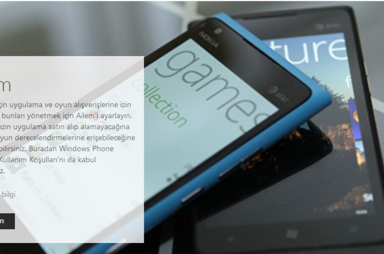 Windows Phone Microsoft Hesabı Ailem Ayarlarından Kurtulma