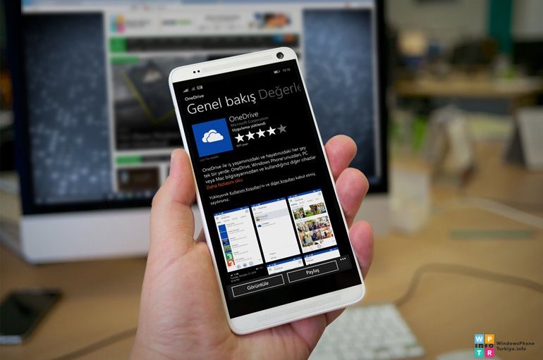 OneDrive Windows Phone İçin Güncellendi
